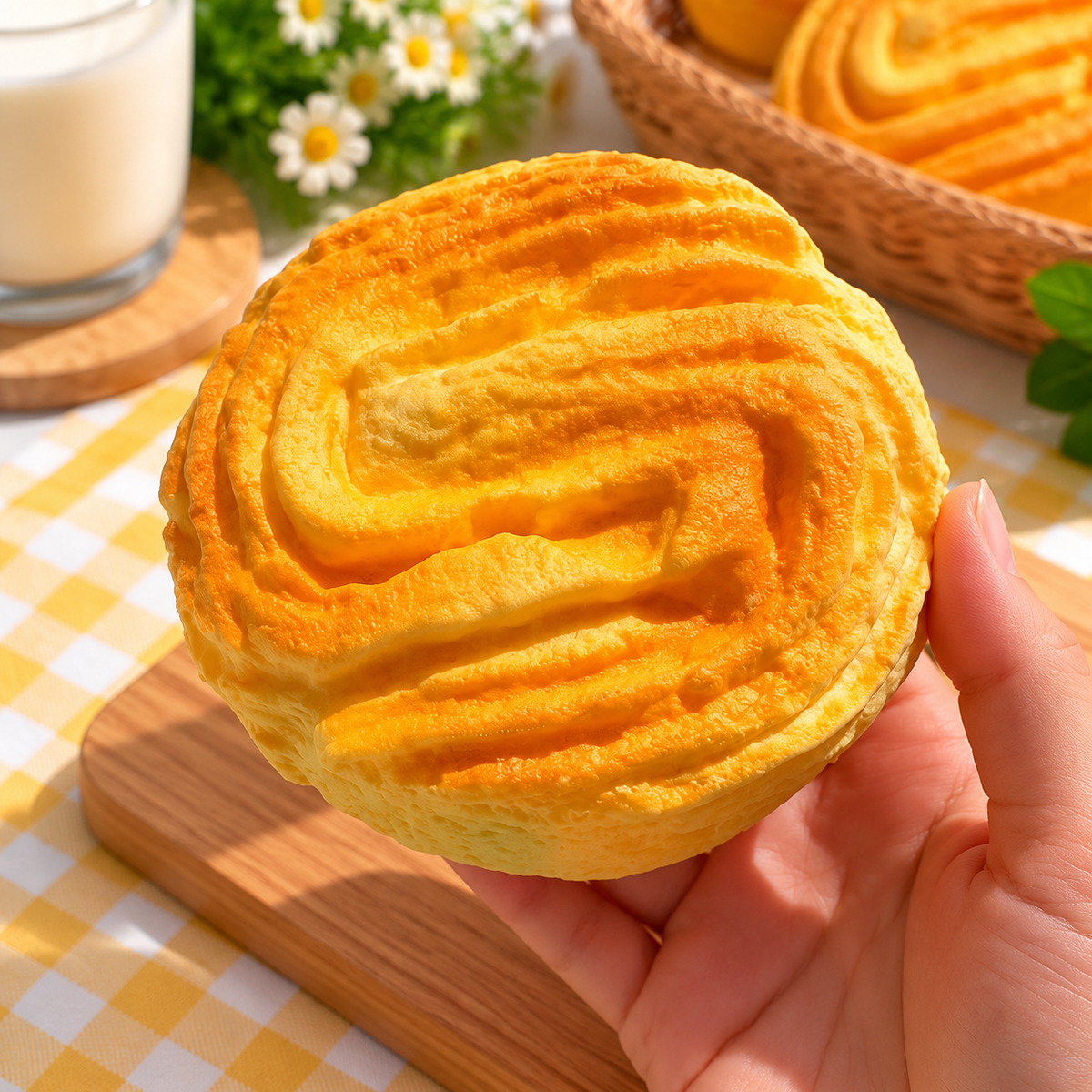 🍞 Brioche Ananas Squishy XXL – Ultra Moelleuse & Slow Rising