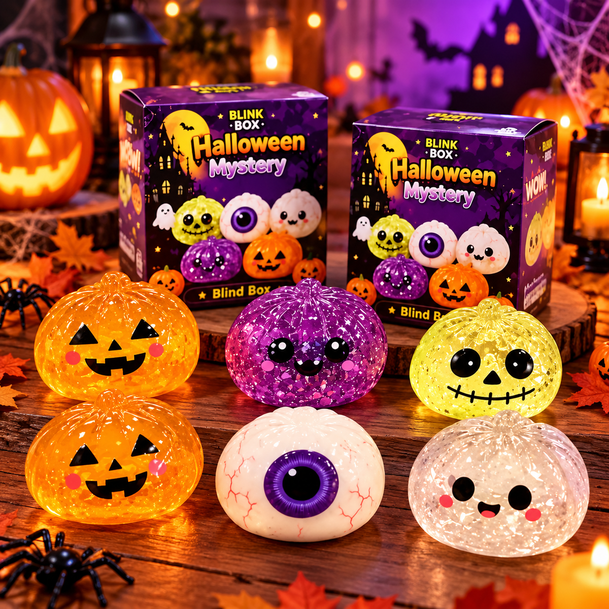👻🎃 Fantôme Halloween Squishy – Tout Doux & Slow Rising