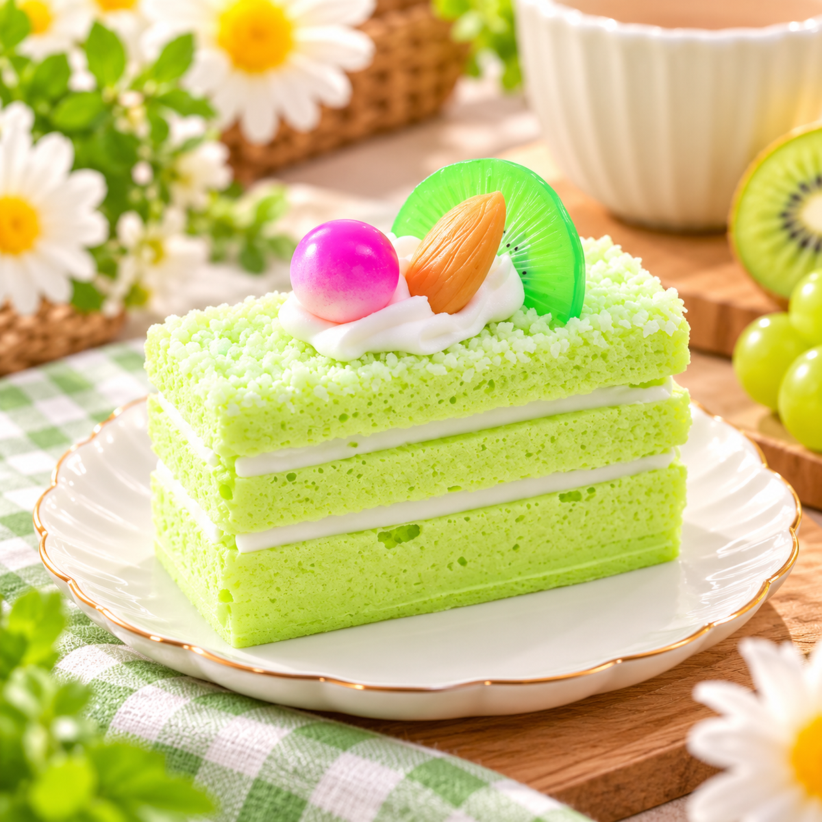 Gâteau Squishy Réaliste – Dessert Kawaii