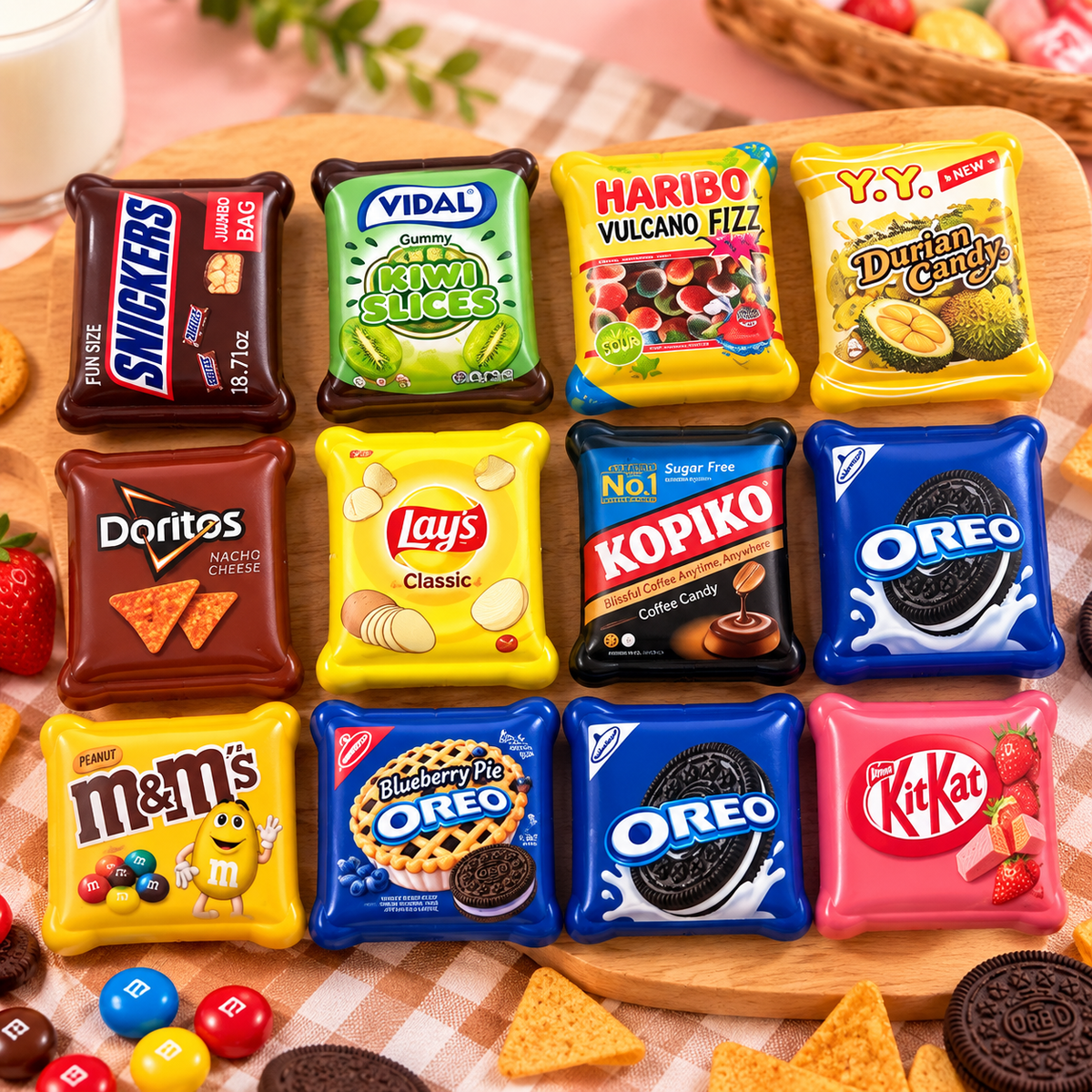 🍰 Mini Squishy Gourmand – Réaliste & Slow Rising