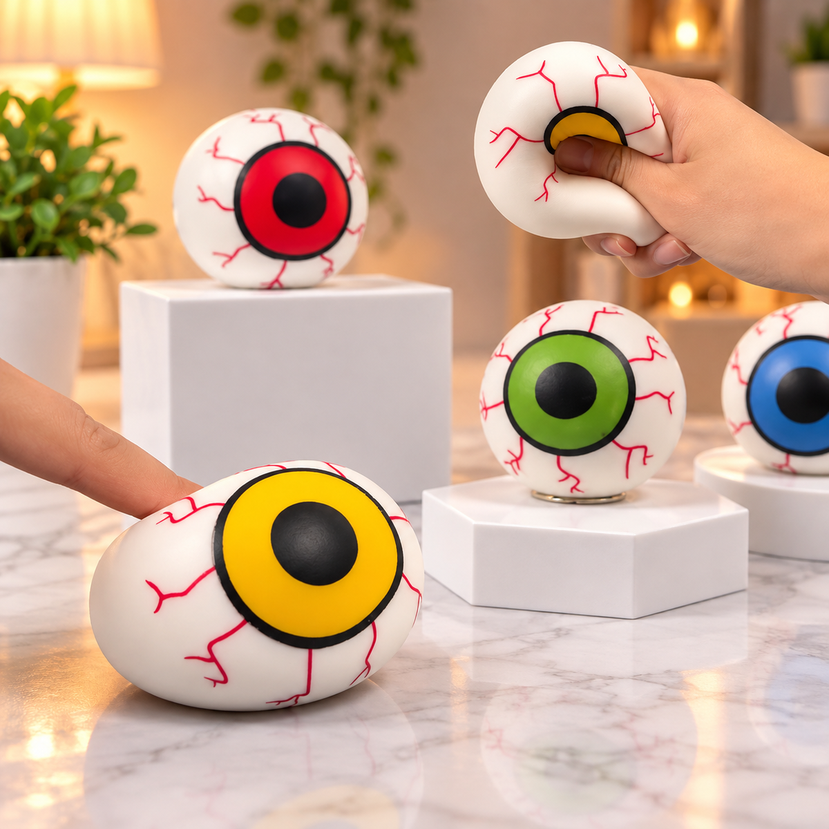👁️🎃 Œil Halloween Squishy – Spooky & Ultra Moelleux