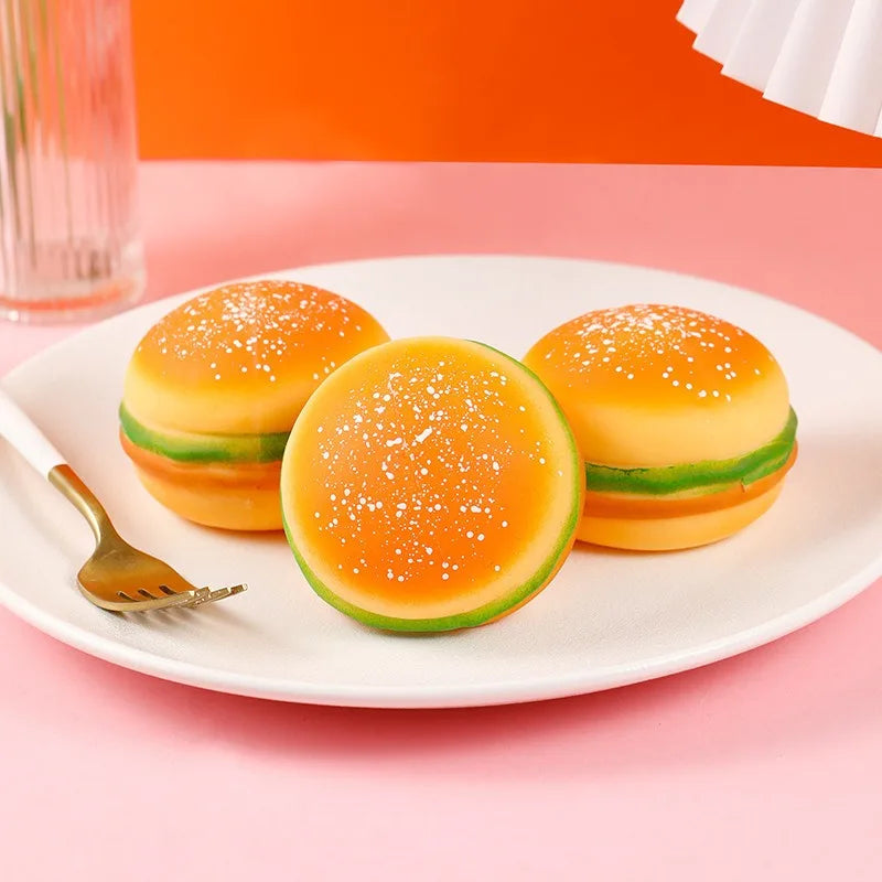🍔 Burger Squishy – Ultra Moelleux & Slow Rising