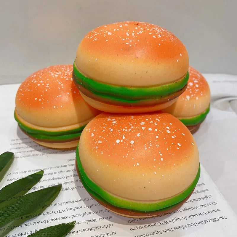🍔 Burger Squishy – Ultra Moelleux & Slow Rising
