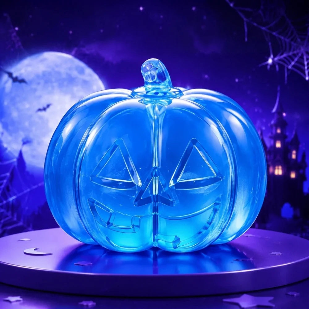 🎃✨ Citrouille Cristal Squishy – Ultra Douce & Slow Rising