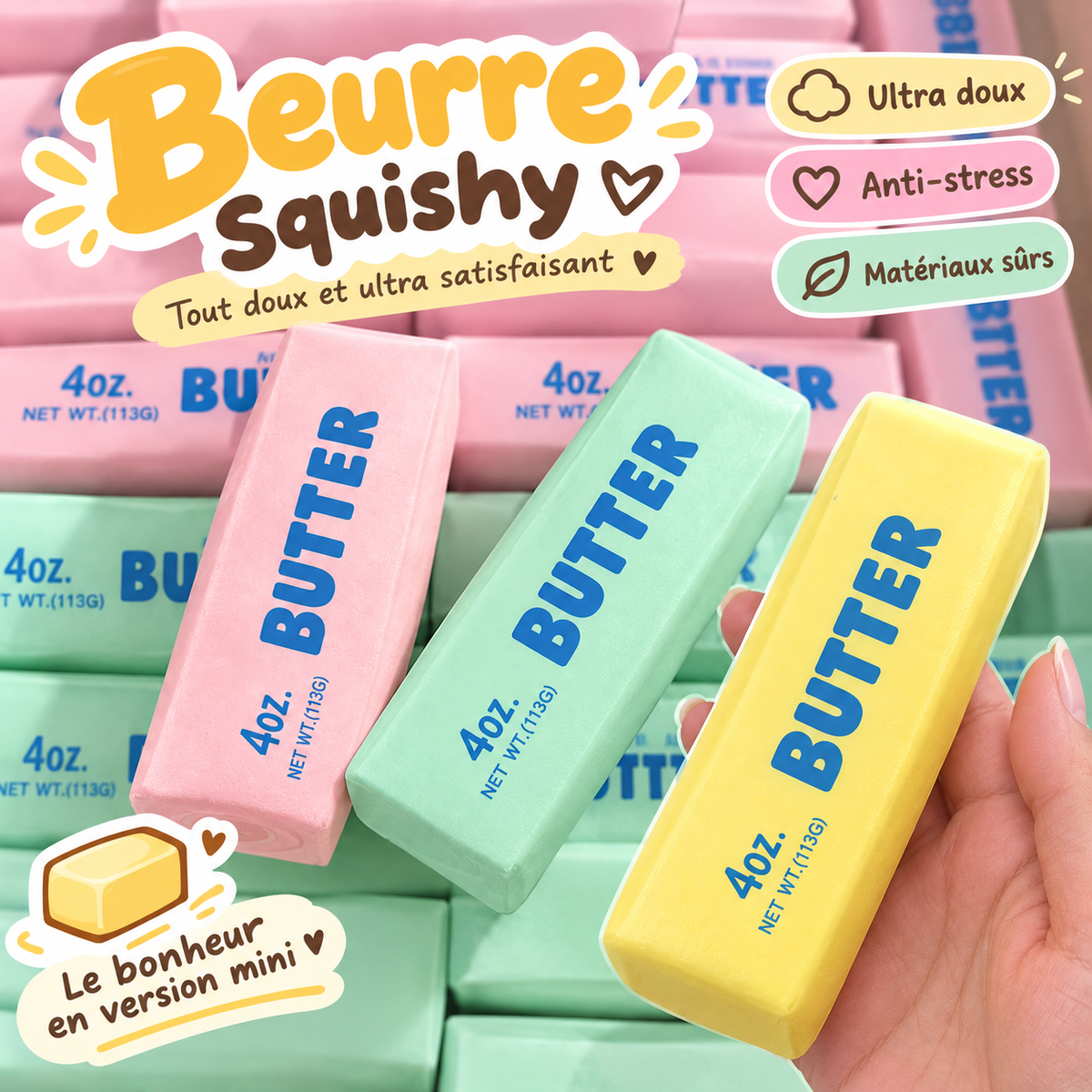 🧈 Butter Stick Squishy
