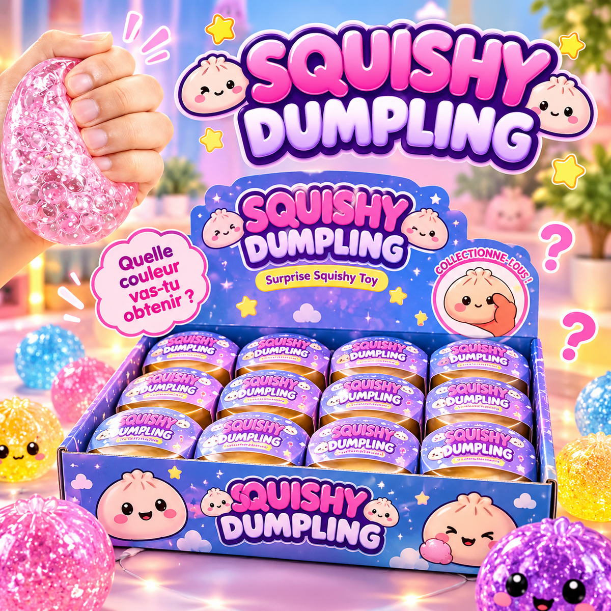 Box Baozi Squishy – Édition Rare & Surprise