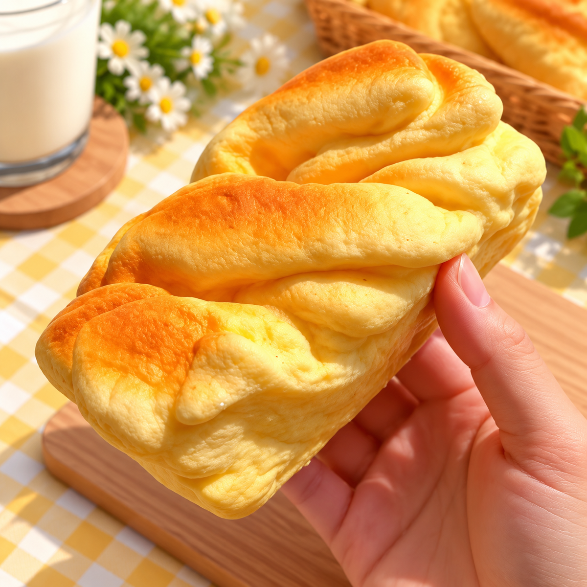 🍞 Brioche Ananas Squishy XXL – Ultra Moelleuse & Slow Rising