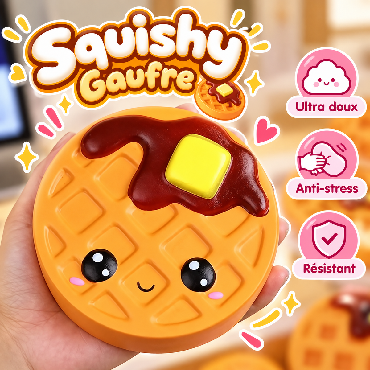 🍫 Gâteau au Chocolat Squishy – Ultra Moelleux & Parfumé